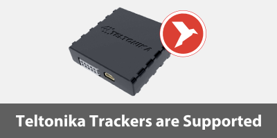 Teltonika GPS Trackers Supported
