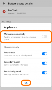 Huawei EMUI 9 - Run In Background Setup Guide - CorvusGPS Blog